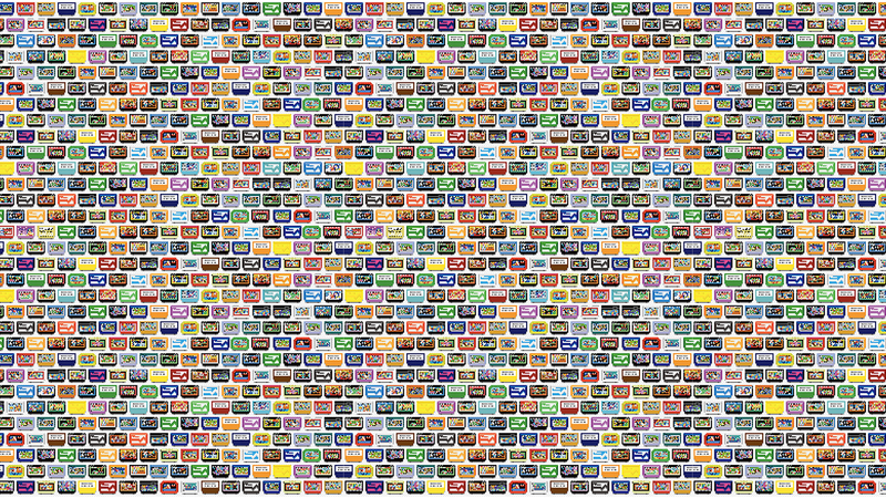 Illustration for article titled Wrap Your Walls In a Glorious Tribute To Classic Cartridge Gaming